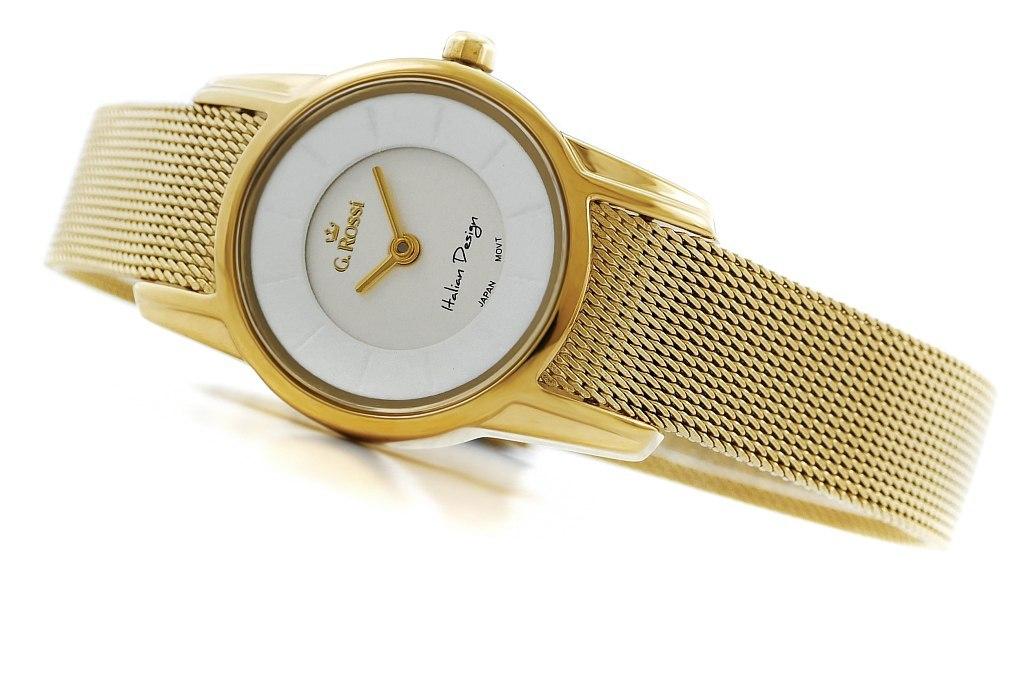 Zegarek damski G. Rossi 11920A-3D1 złoty