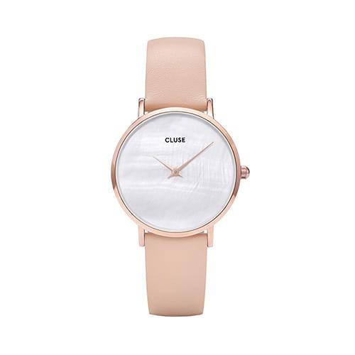 Cluse La Perle Rose Gold White Pearl/nude CL30059