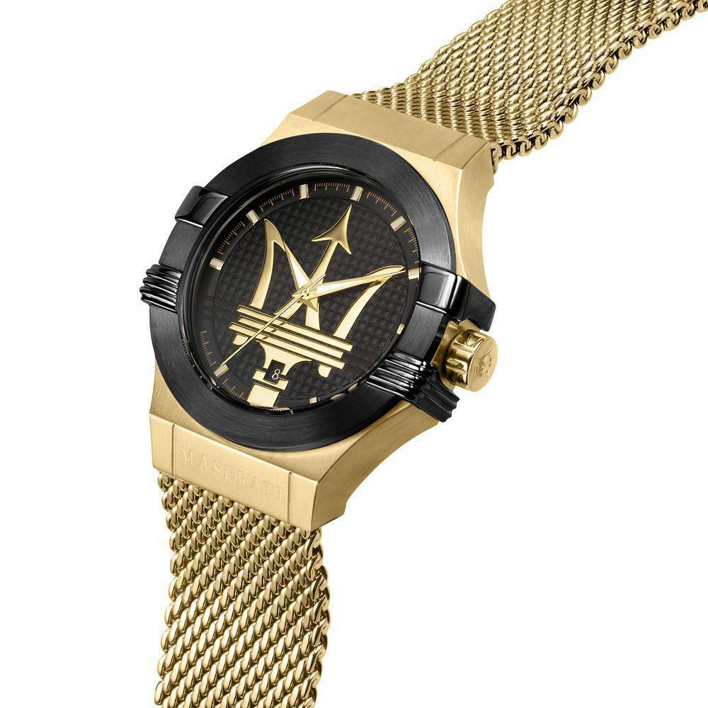 Zegarek męski Maserati R8853108006 Potenza złoty