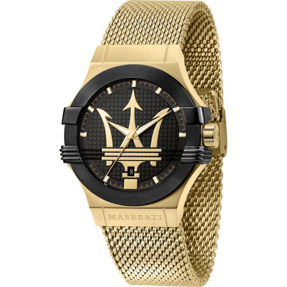 Zegarek męski Maserati R8853108006 Potenza złoty