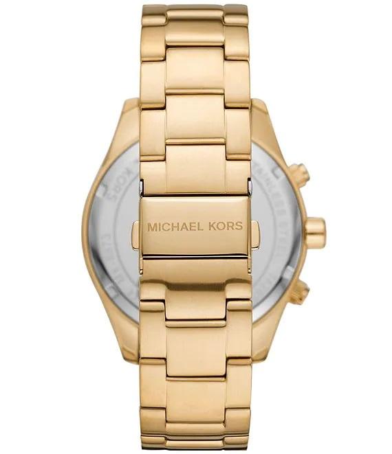 Zegarek męski Michael Kors  MK8873 Layton Chronograph złoty