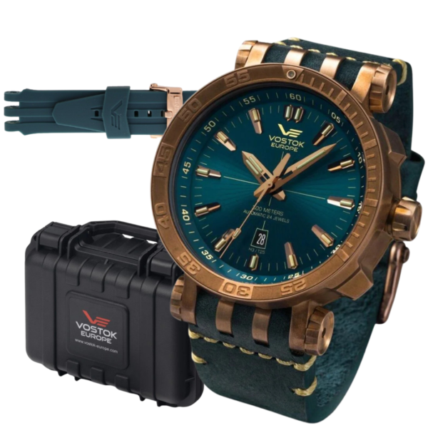 Vostok Europe NH35A-575O286 Energia Rocket Automatic Multifunctional + Dodatkowy Pasek