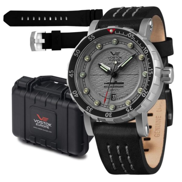 Vostok Europe NH35A-571A606 Nuclear Submarine Automatic + Dodatkowy Pasek