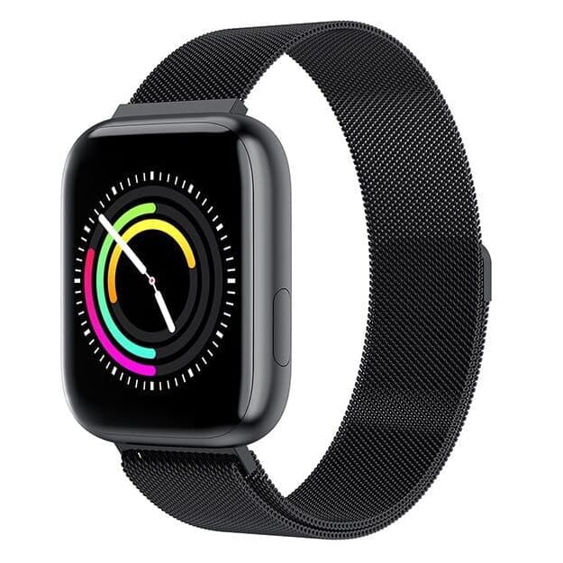 Zegarek damski Smartwatch Garett Women Eva Rt Czarny, Stalowy