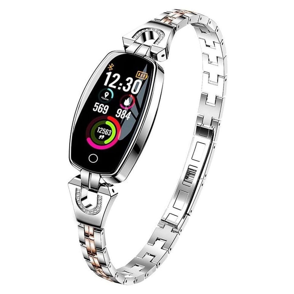 Zegarek damski Smartwatch Garett Women Sara Srebrny