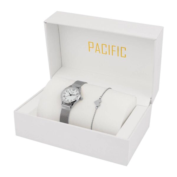 Zestaw prezentowy zegarek i bransoletka X6131-01 prezent na komunię dla dziewczynki