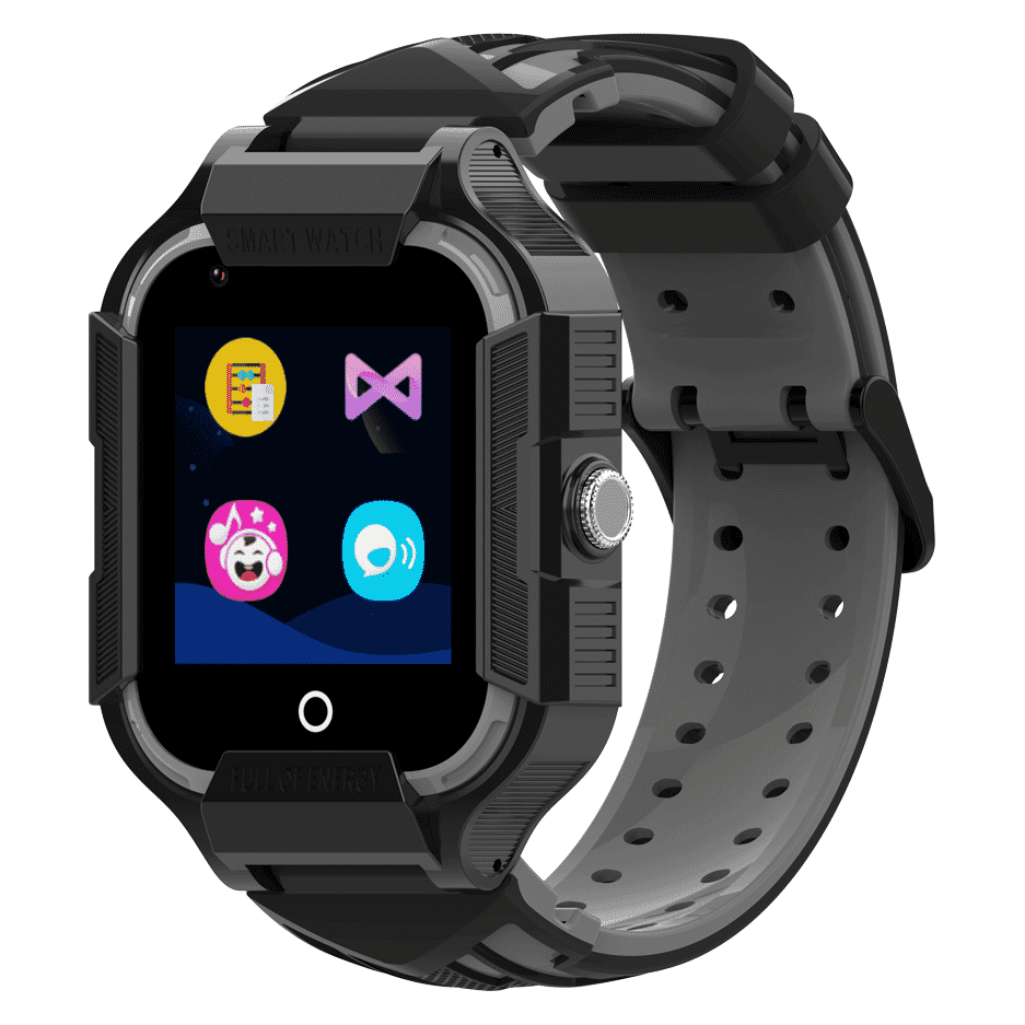 Zegarek dla dziecka Smartwatch Garett Kids Bloom 4G Rt Czarny