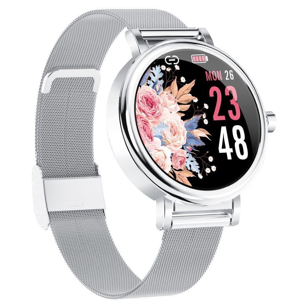 Zegarek damski Rubicon Smartwatch RNBE64 srebrny