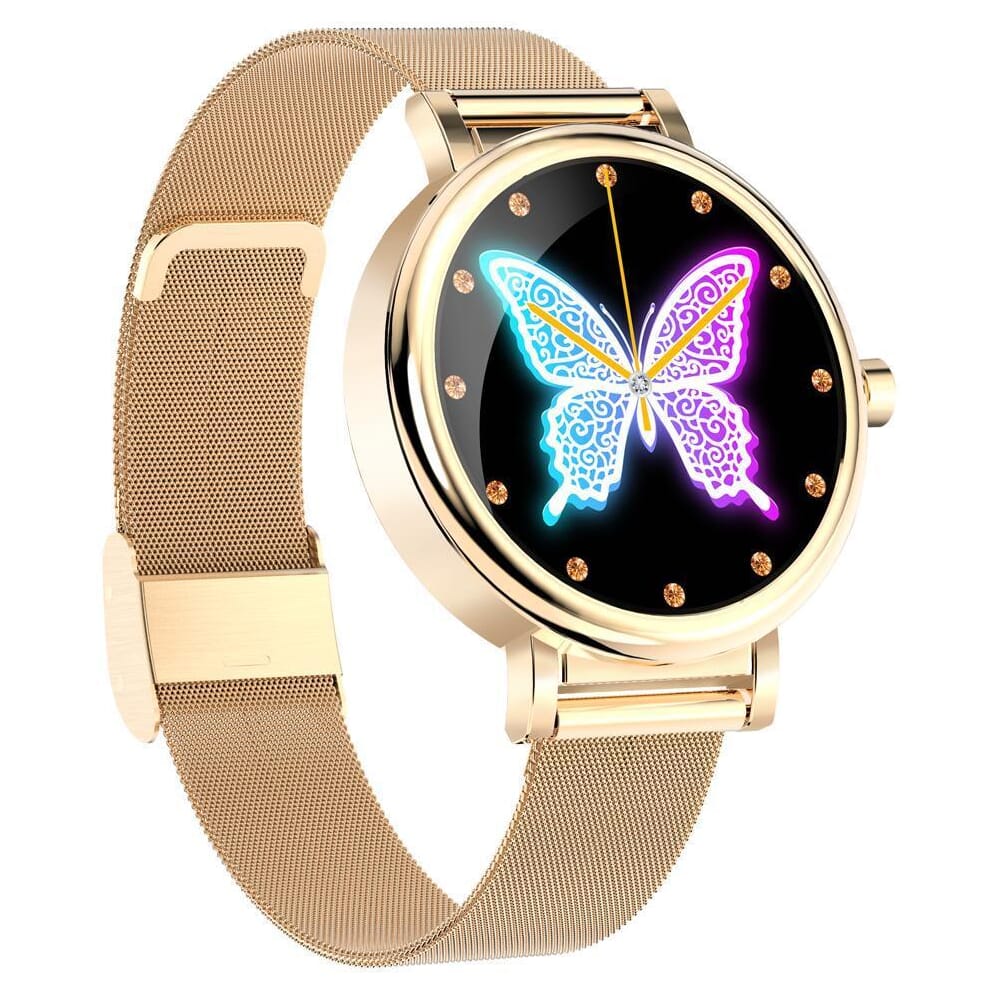 Zegarek damski Smartwatch Rubicon RNBE64 Złoty