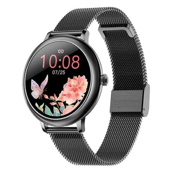 Smartwatch Garett Lady Julia Rt Czarny, Stalowy