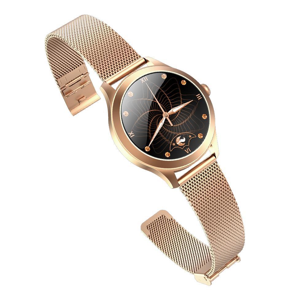 Zegarek damski Smartwatch Rubicon RNBE62 (RNBE37 Pro) Różowe Złoto