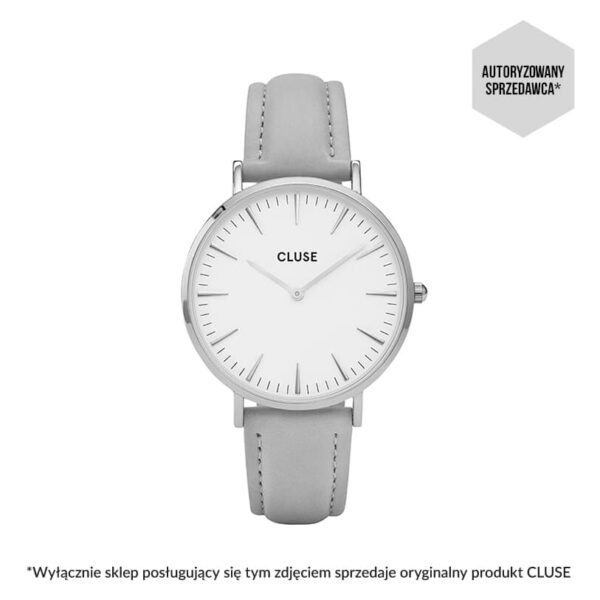 Cluse Boho Chic Silver White/grey CL18215