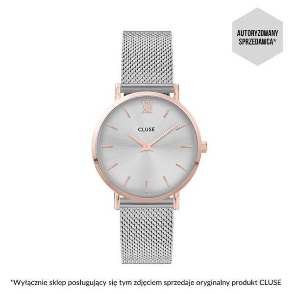 Cluse Minuit Silver Rose Gold/silver CW0101203004 ( CL30025 )
