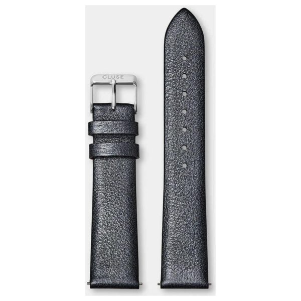 Pasek Cluse Boho Chic Strap 18 Mm Black Metallic/ Silver CS1408101059