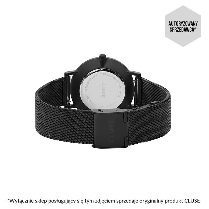 Zegarek damski Cluse Minuit Full Black CW0101203012 (CL30011)