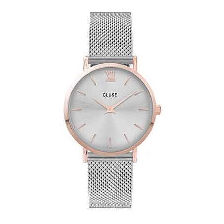 Cluse Minuit Silver Rose Gold/silver CW0101203004 ( CL30025 )