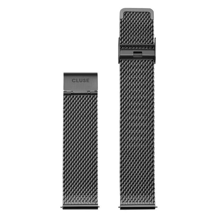 Pasek Cluse- Mesh Black 20MM