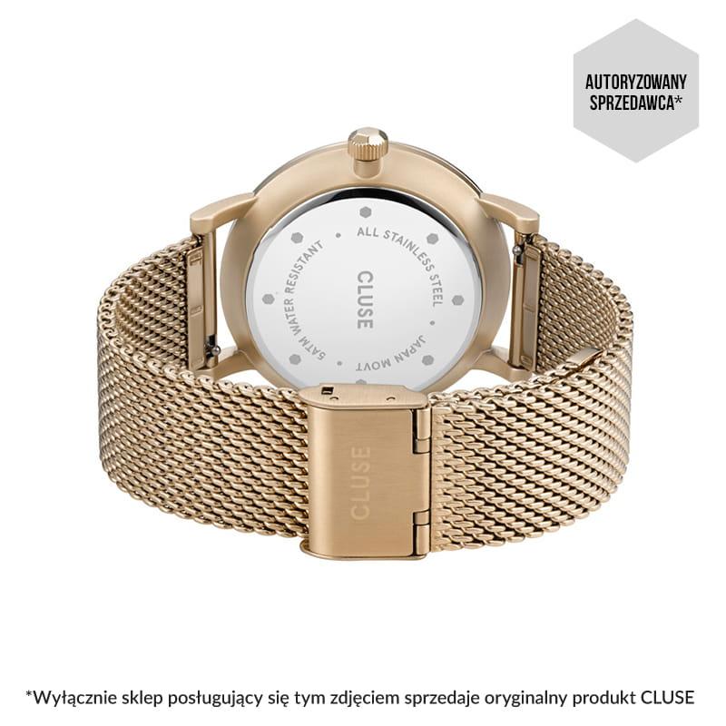 Zegarek męski Cluse Aravis CW0101501006 złoty