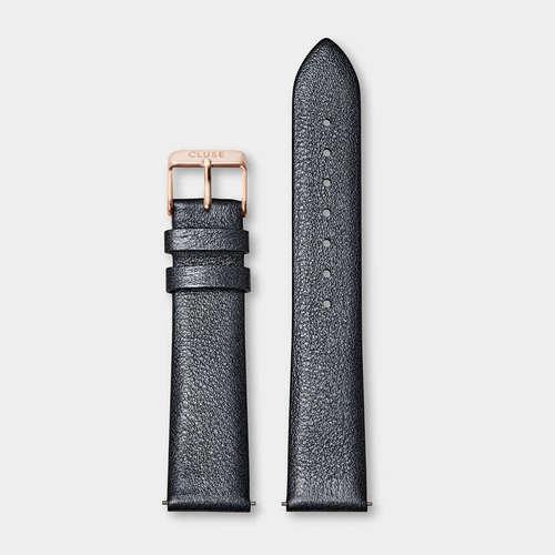 Pasek Cluse Boho Chic Strap 18 Mm Dark Grey Metallic/rose Gold CS1408101060