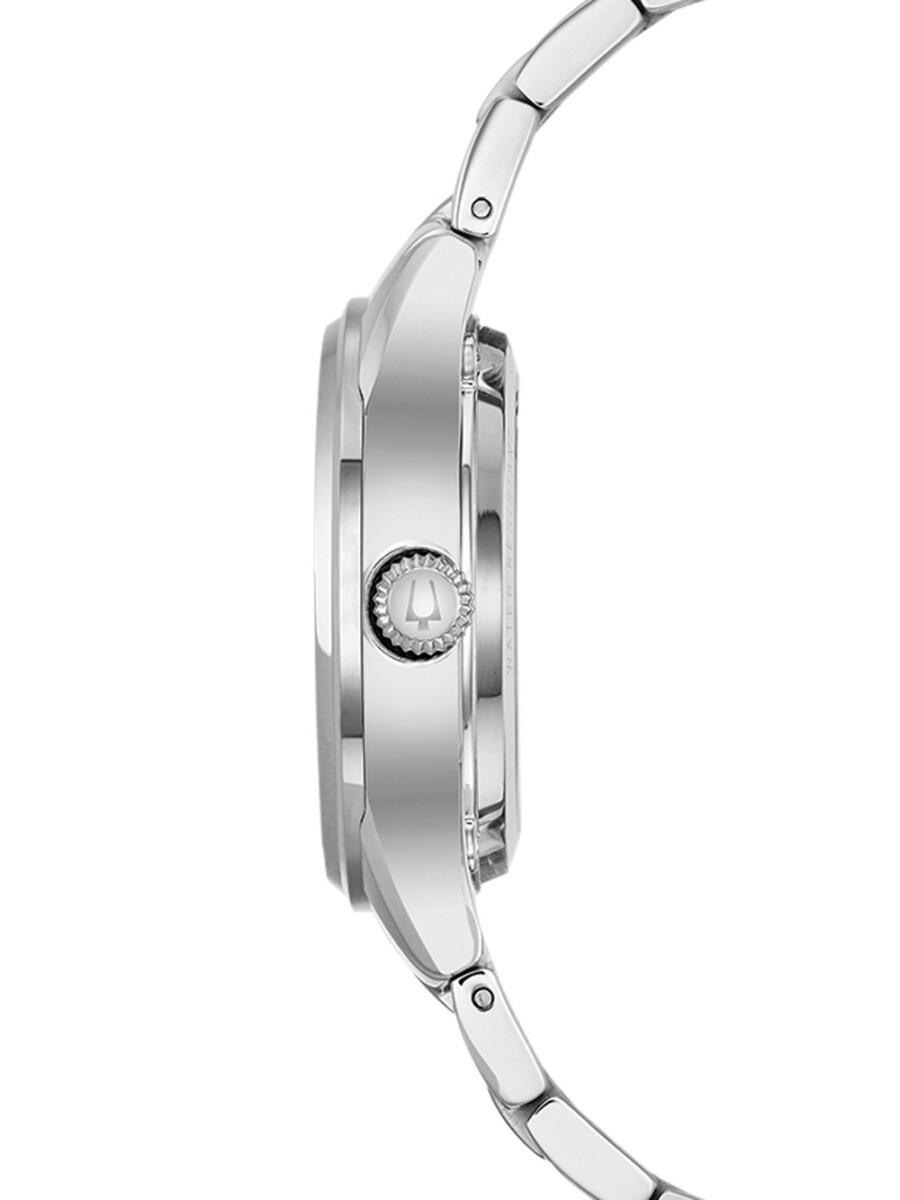 Zegarek damski Bulova 96P181 Classic Automatic Diamond srebrny