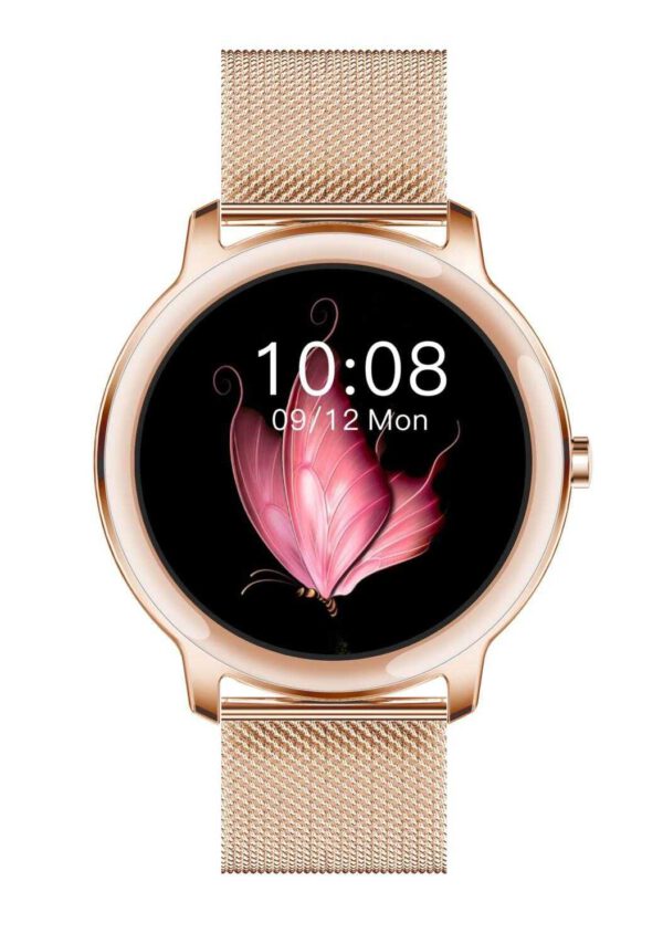 Smartwatch Rubicon RNBE66 różowe złoto