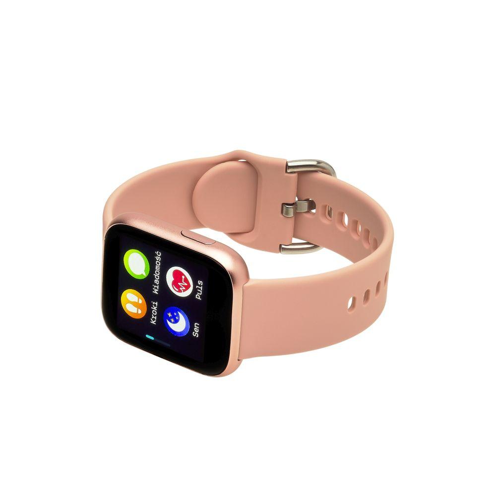 Zegarek damski Smartwatch Garett Women Eva Rt Różowy