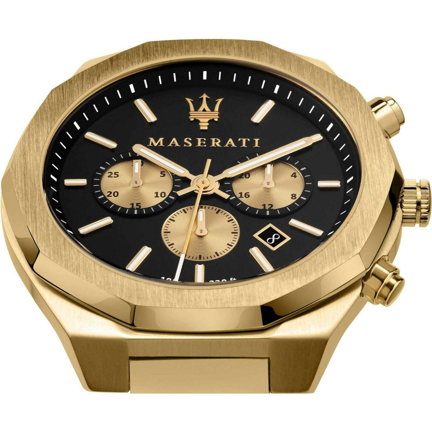 Zegarek męski Maserati R8873642001 Stile złoty