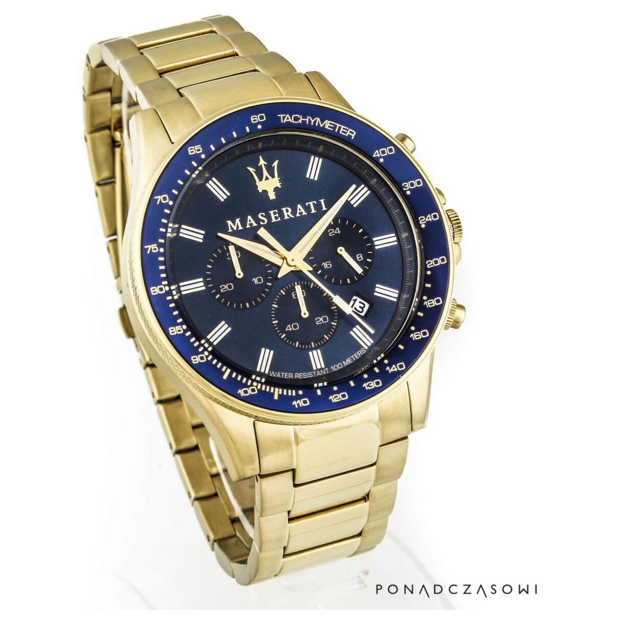 Zegarek męski Maserati R8873640008 Sfida złoty