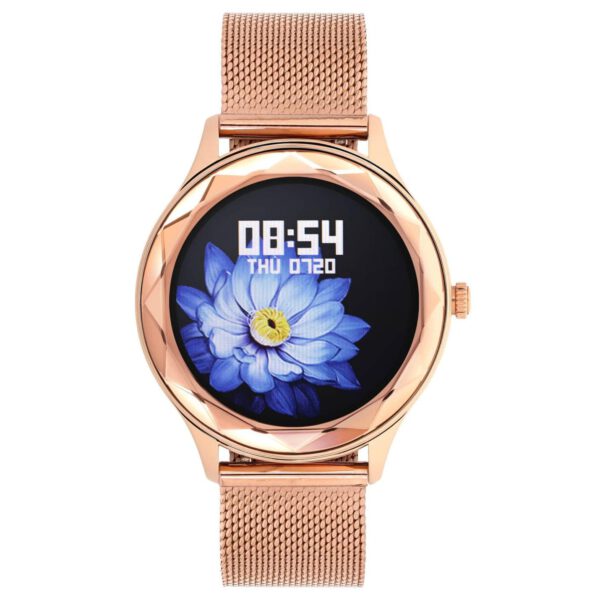 Smartwatch Garett Women Elise Złoty, Stalowy