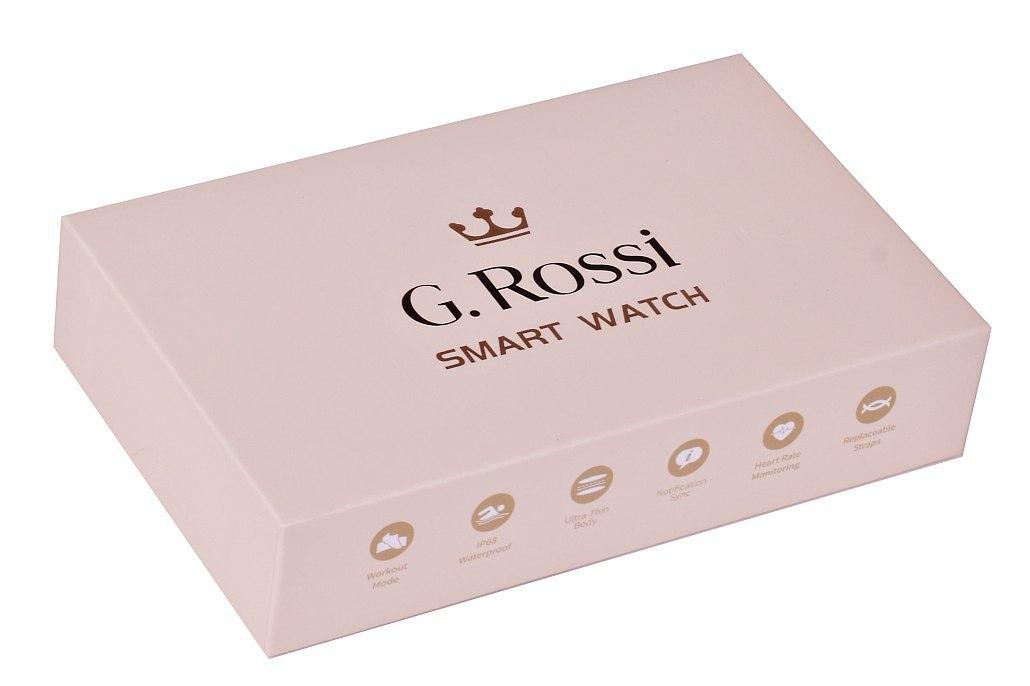 Zegarek damski Smartwatch G. Rossi SW014-4 Złoty