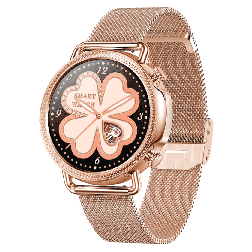 Zegarek damski Smartwatch Rubicon RNBE74 Różowe Złoto