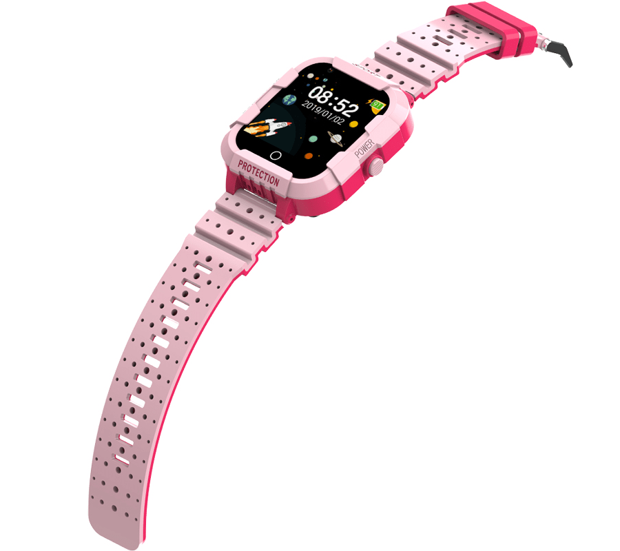 Zegarek dla dziecka Smartwatch Dziecięcy Rubicon RNCE75 Różowy SW-LJL75 Pink