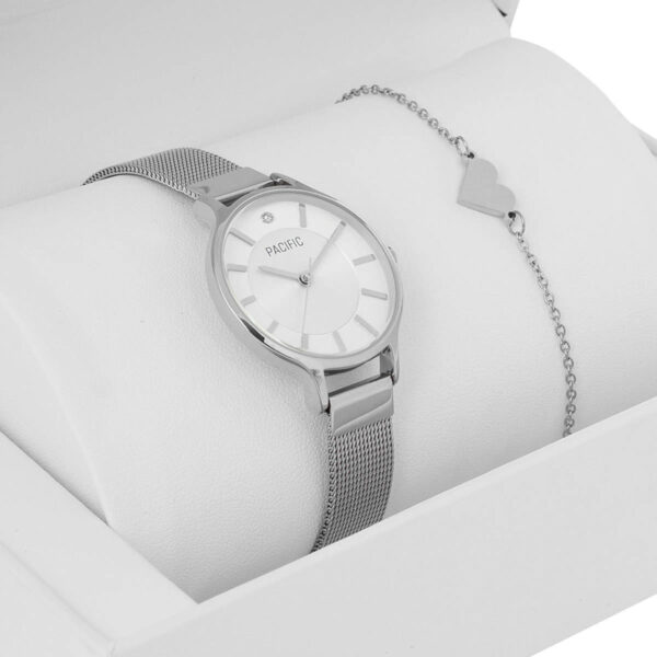 Zestaw prezentowy zegarek i bransoletka  X6133-01 prezent na komunię dla dziewczynki