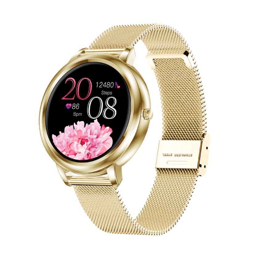 Zegarek damski Smartwatch Pacific Pacific 28-2 złoty