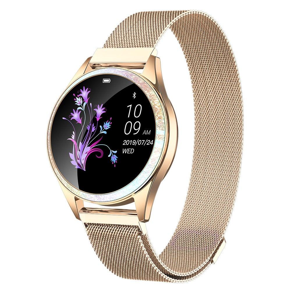 Zegarek damski Smartwatch G. Rossi + Dodatkowy Pasek BF2-4D1-1 złoty