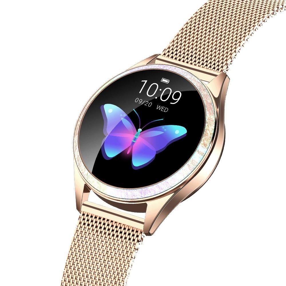 Zegarek damski Smartwatch G. Rossi + Dodatkowy Pasek BF2-4D1-1 złoty