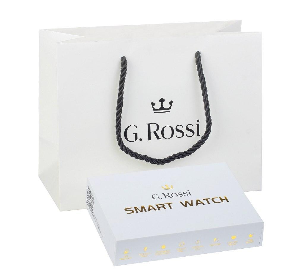 Zegarek damski Smartwatch G. Rossi + Dodatkowy Pasek BF2-4D1-2 złoty