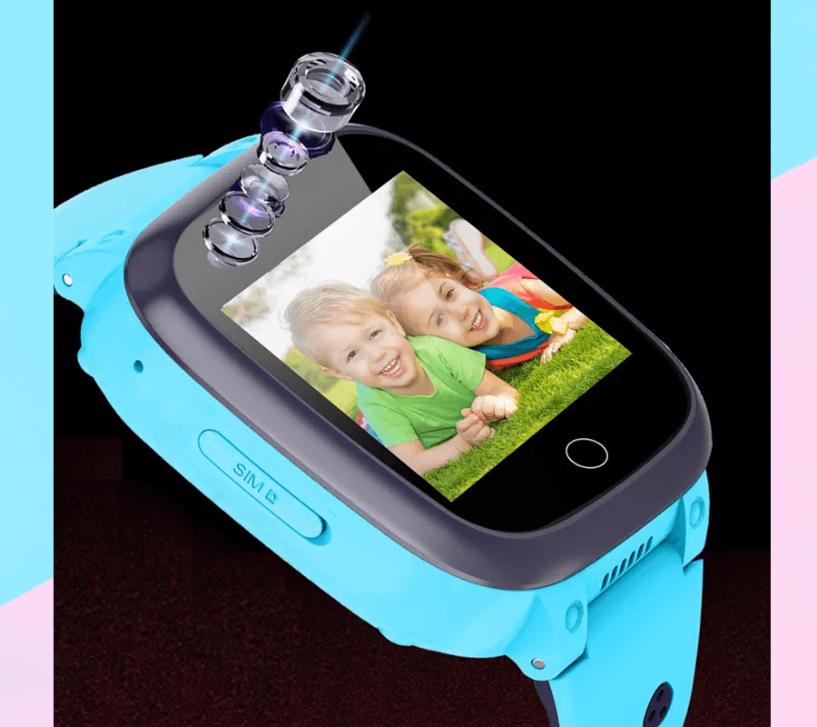 Zegarek dla dziecka Smartwatch dla dziewczynki Rubicon RNCE77 różowy