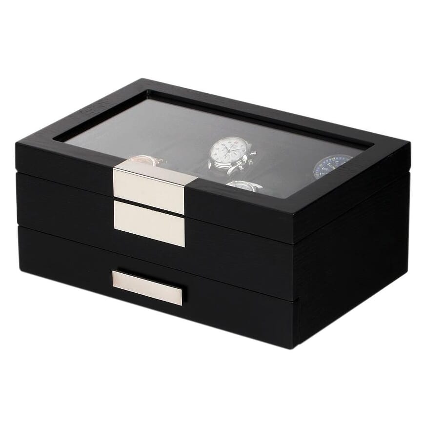 Pudełko Na Zegarki I Biżuterię Rothenschild RS-2351-10BL
