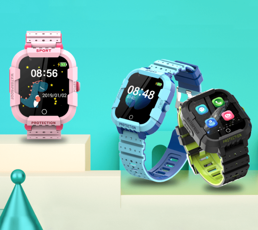 Zegarek dla dziecka Smartwatch Dziecięcy Rubicon RNCE75 Różowy SW-LJL75 Pink