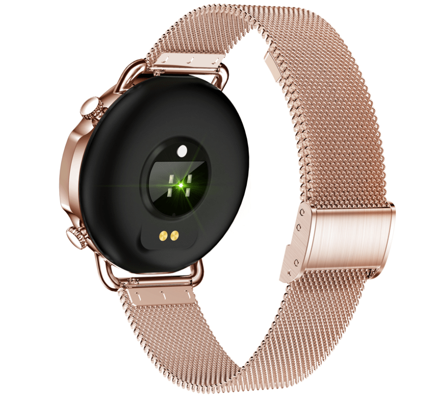 Zegarek damski Smartwatch Rubicon RNBE74 Różowe Złoto