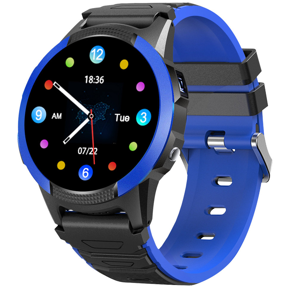 Zegarek dla dziecka Smartwatch dla dzieci Garett Kids Focus 4G RT niebieski