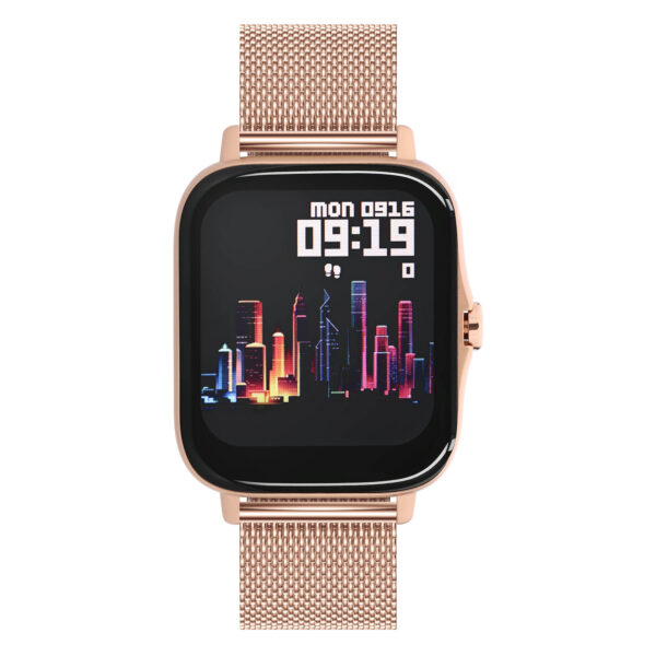 Smartwatch Garett Sport Mode Pro RT złoty stalowy