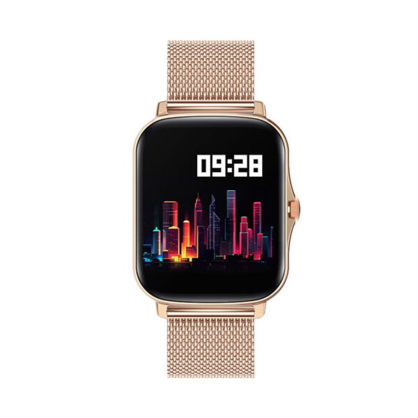 Smartwatch Garett Sport Mode RT złoty stalowy