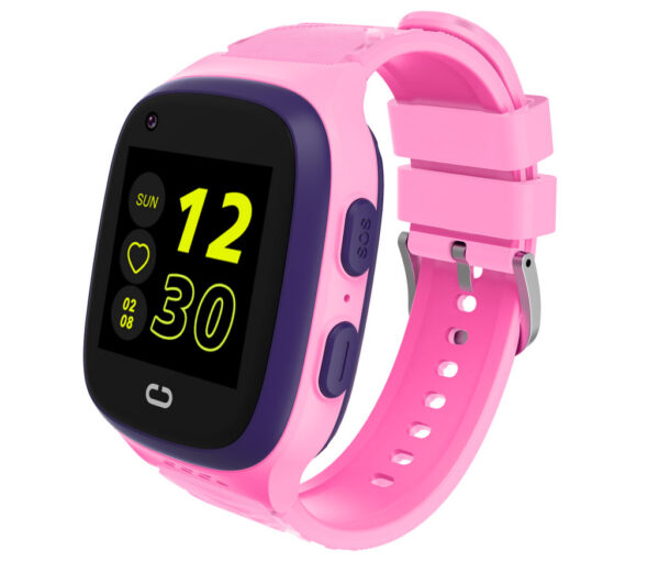 Smartwatch dla dziewczynki Garett Kids Rock 4G RT różowy