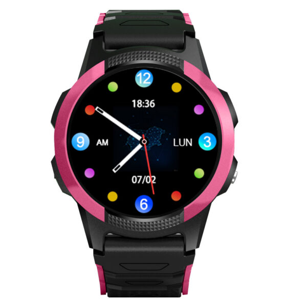 Smartwatch dla dziewczynki Garett Kids Focus 4G RT różowy