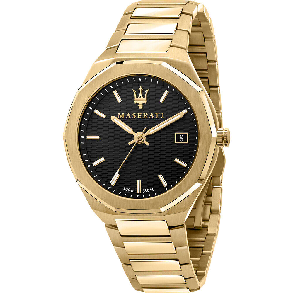 Zegarek męski Maserati R8853142004 Stile złoty