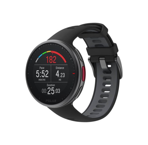 Smartwatch Polar Vantage V2 z sensorem tętna H10 czarny M/L