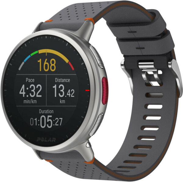 Smartwatch Polar Vantage V2 SHIFT™ Edition srebrny M/L