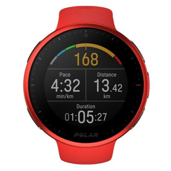 Smartwatch Polar Vantage V2 z sensorem tętna H10 czerwony M/L